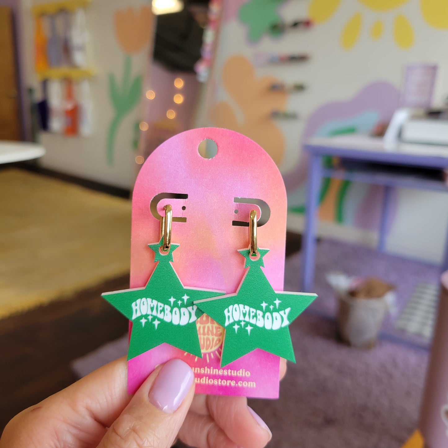 Homebody Star Earrings