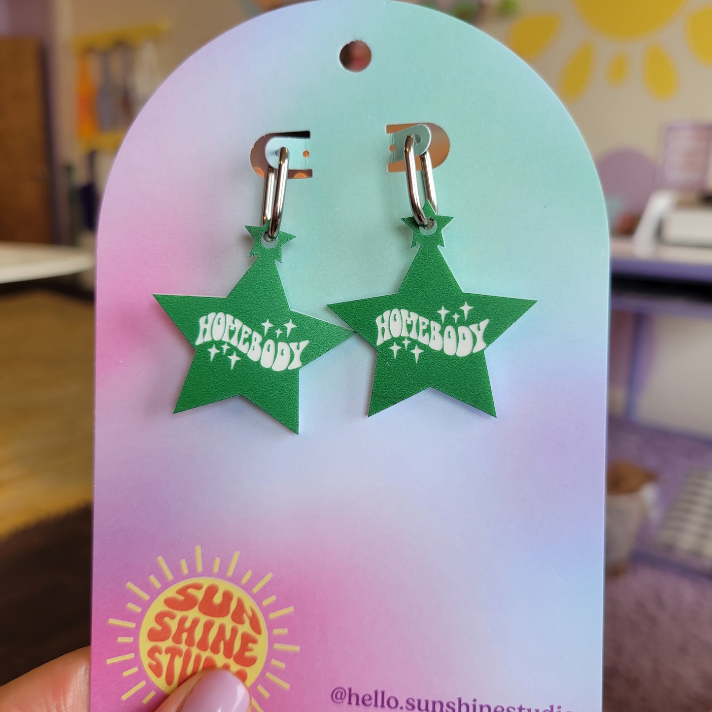 Homebody Star Earrings