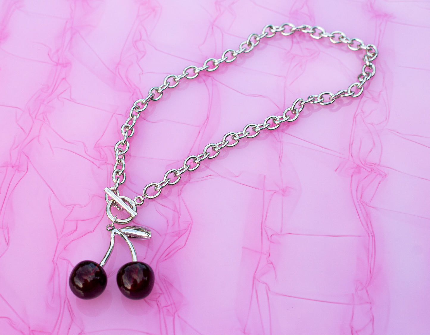 Cherry Chain Necklace