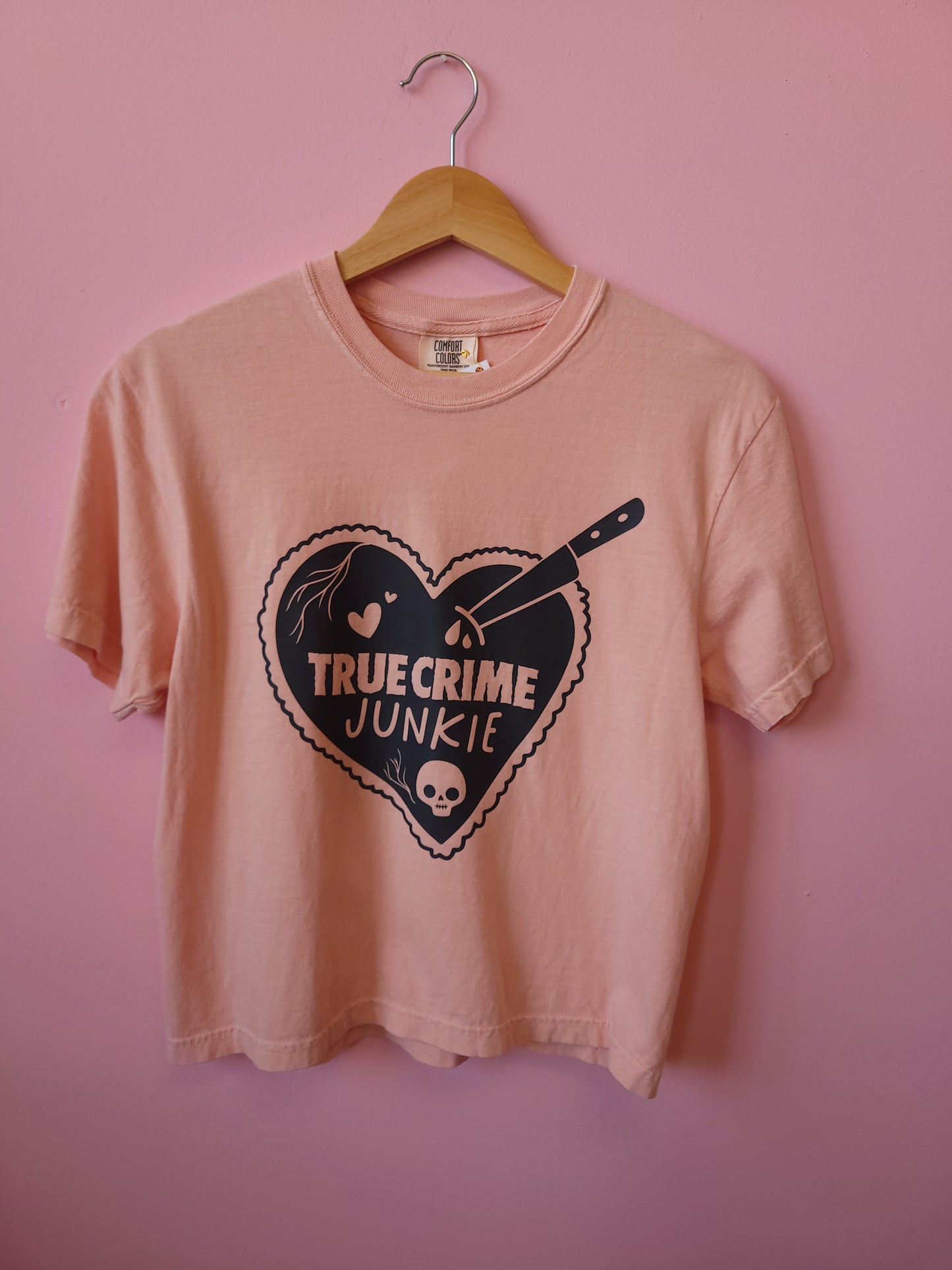 "True Crime Junkie" Graphic T-Shirt