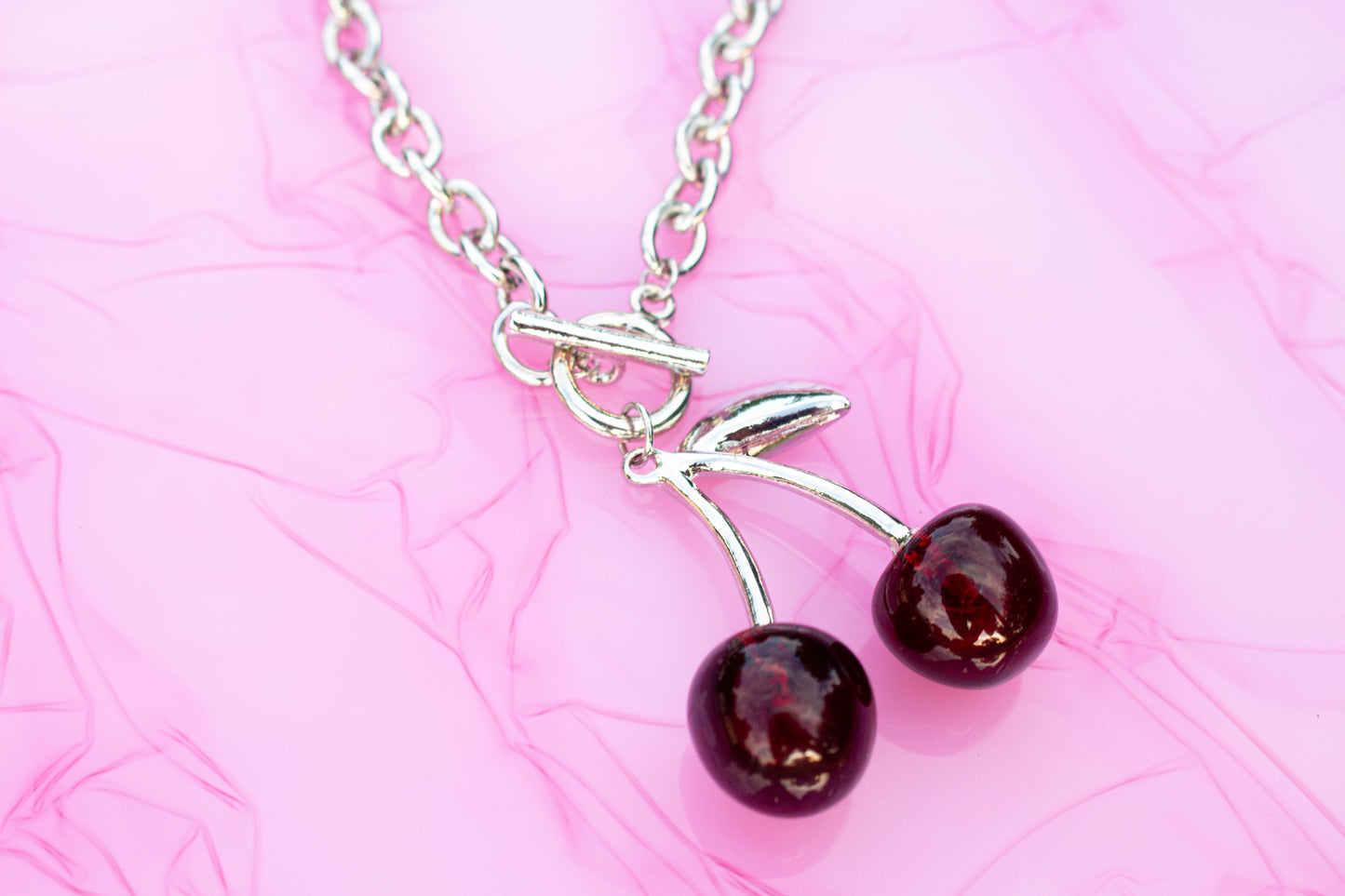 Cherry Chain Necklace