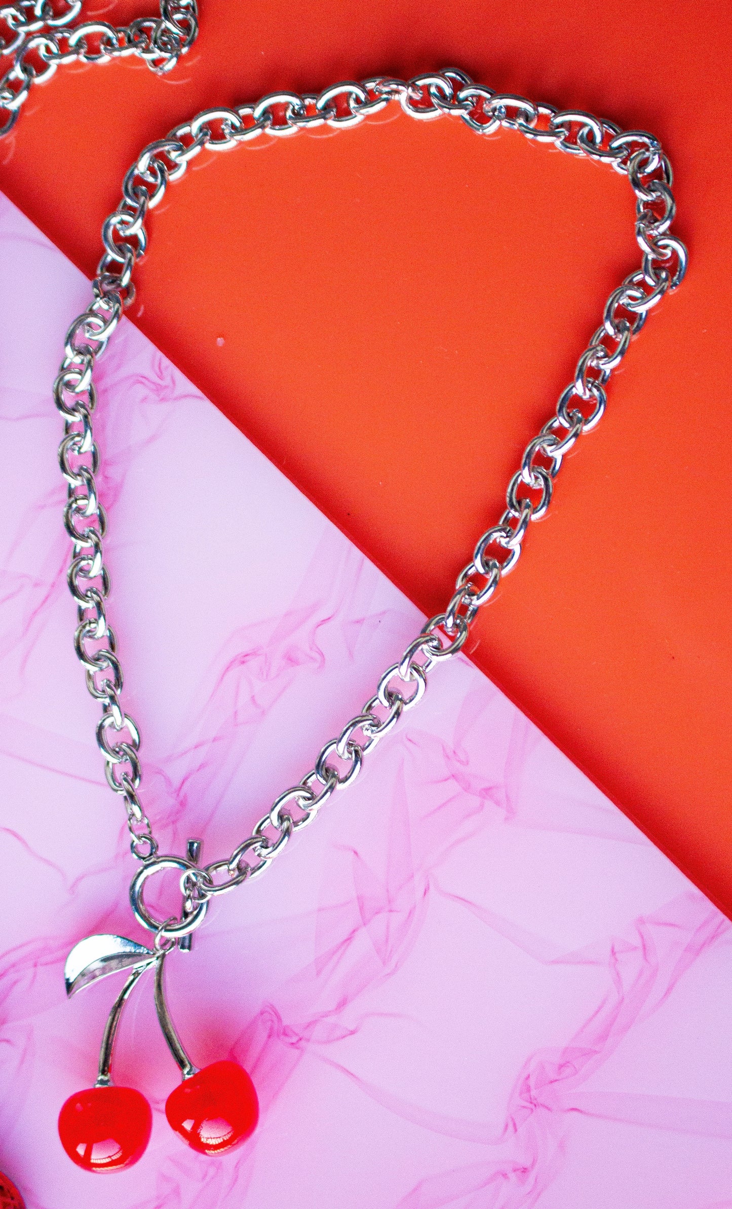 Cherry Chain Necklace