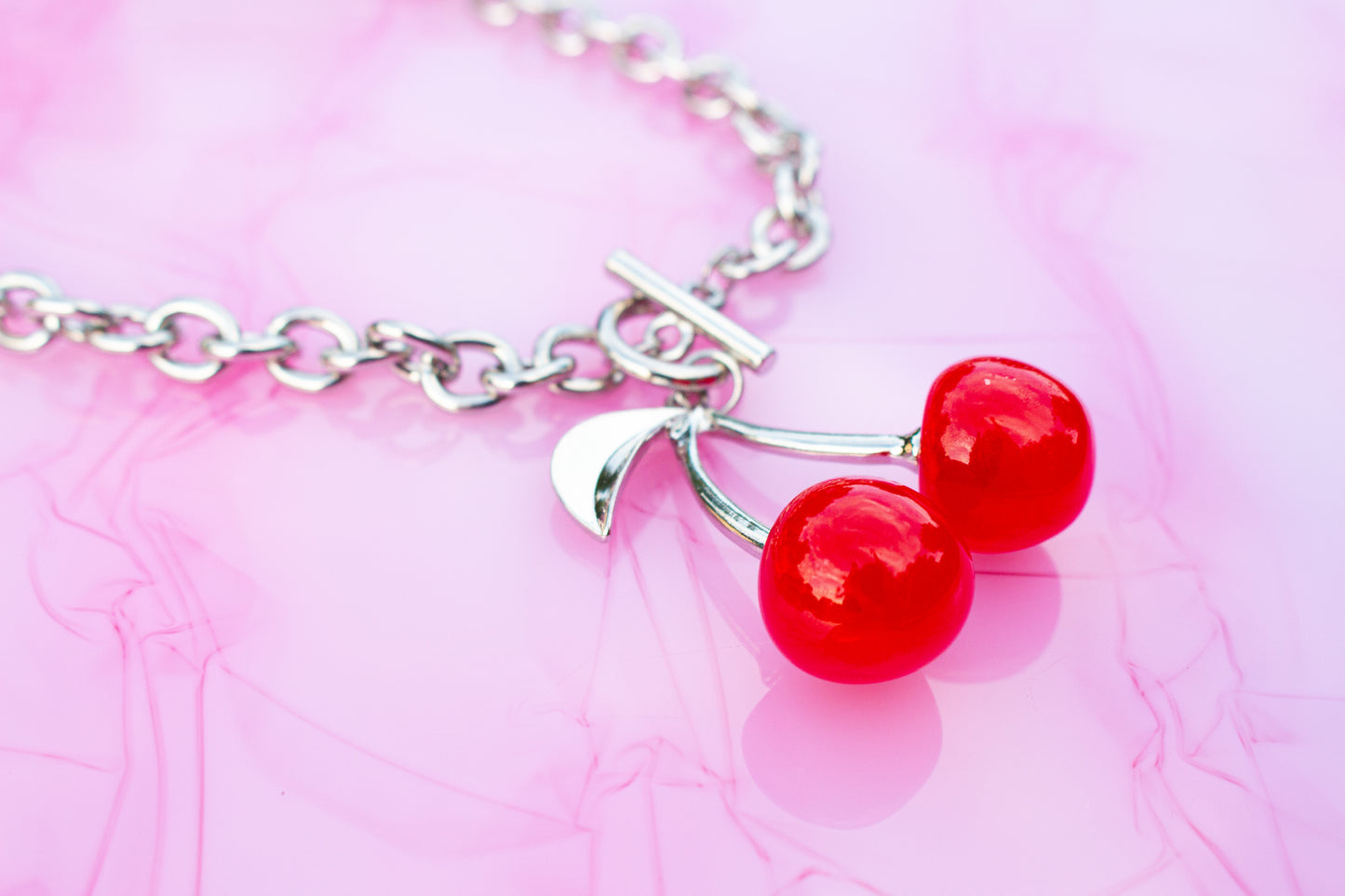 Cherry Chain Necklace