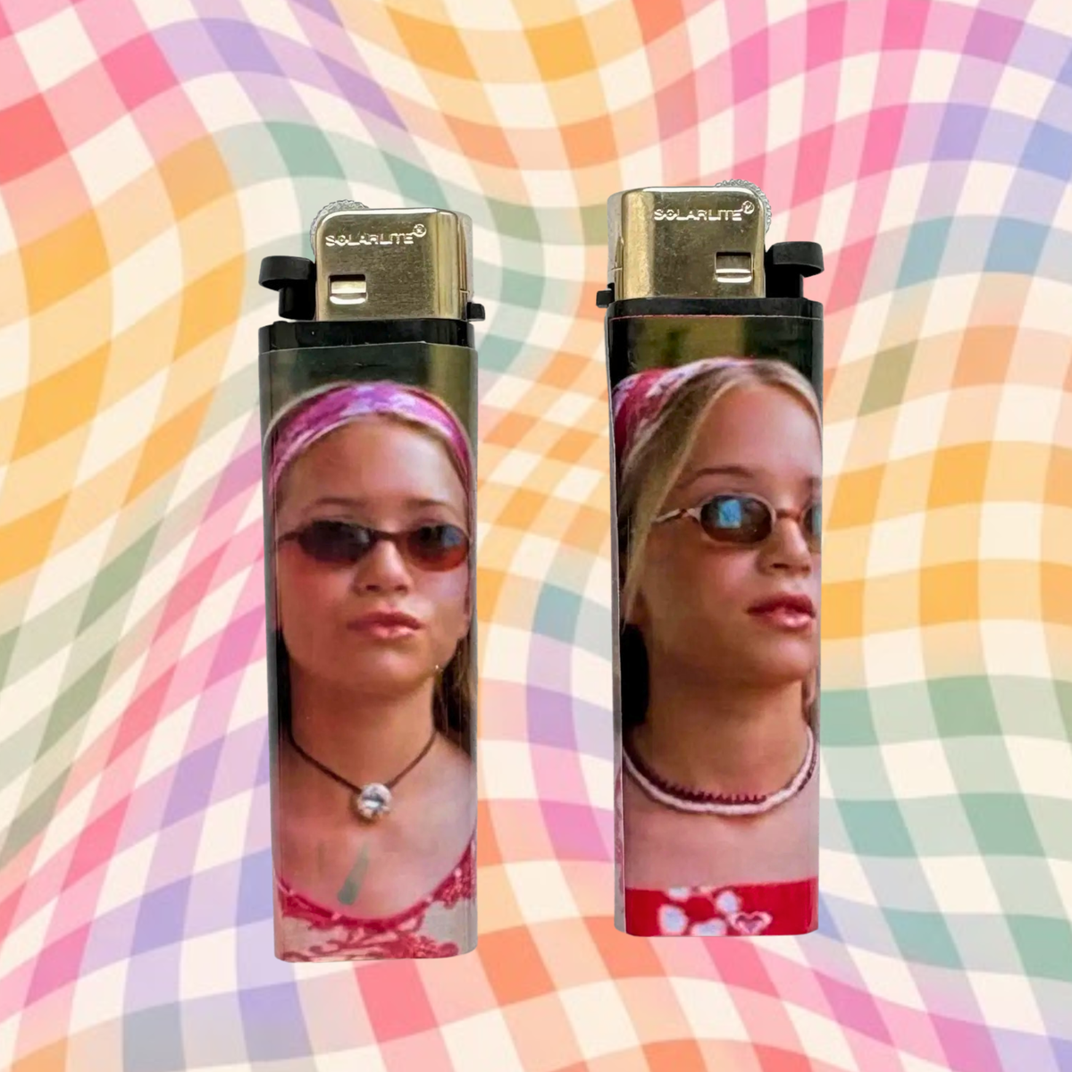 Mary Kate and Ashley Lighter