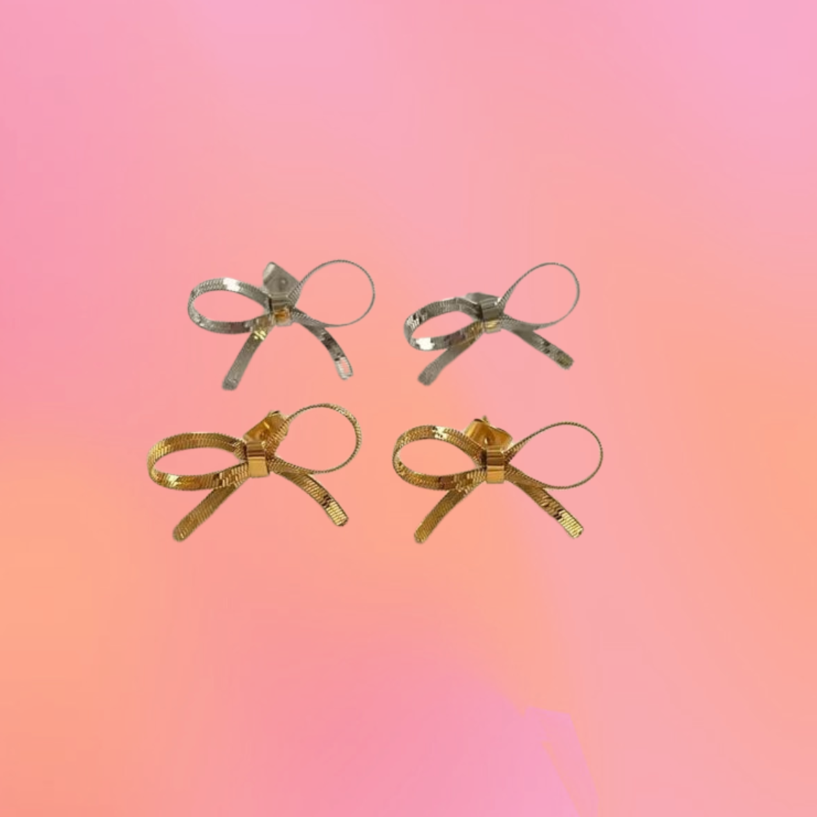 Titanium Thread Bow Stud