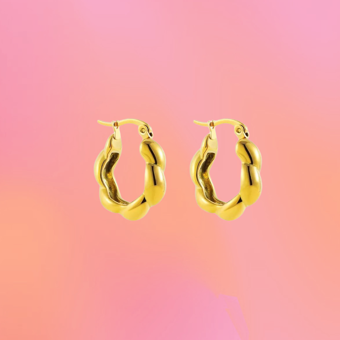 Single Braid Titanium Hoop