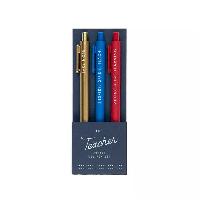 Teacher Gel Pens - Multicolor Pen Set