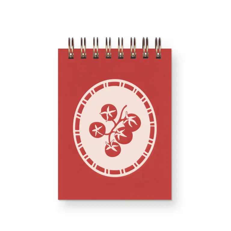 Tomatoes on the Vine - Top Spiral Notebook