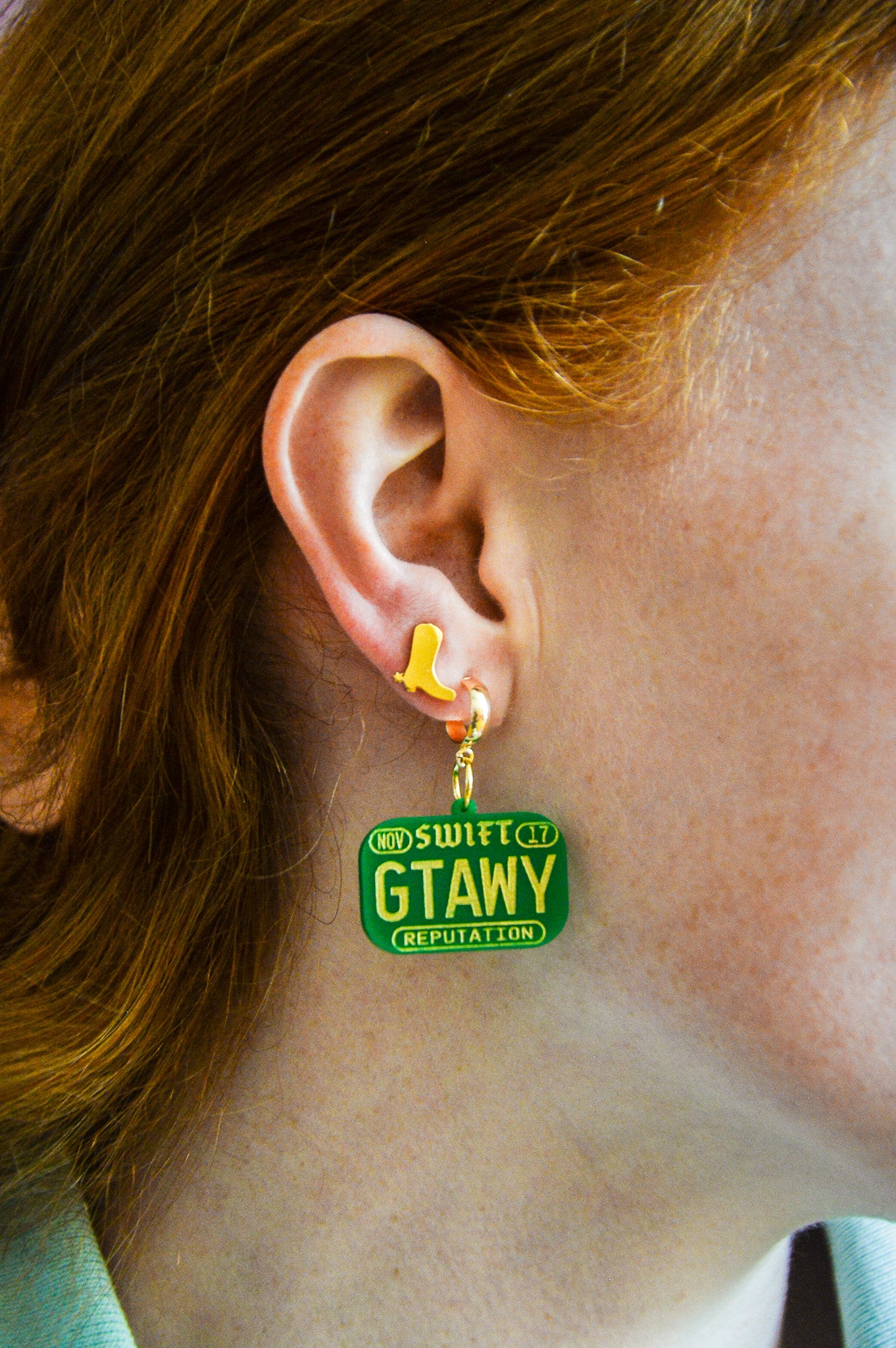 Nothing Good Starts in a Getaway Car Taylor Swift Earrings