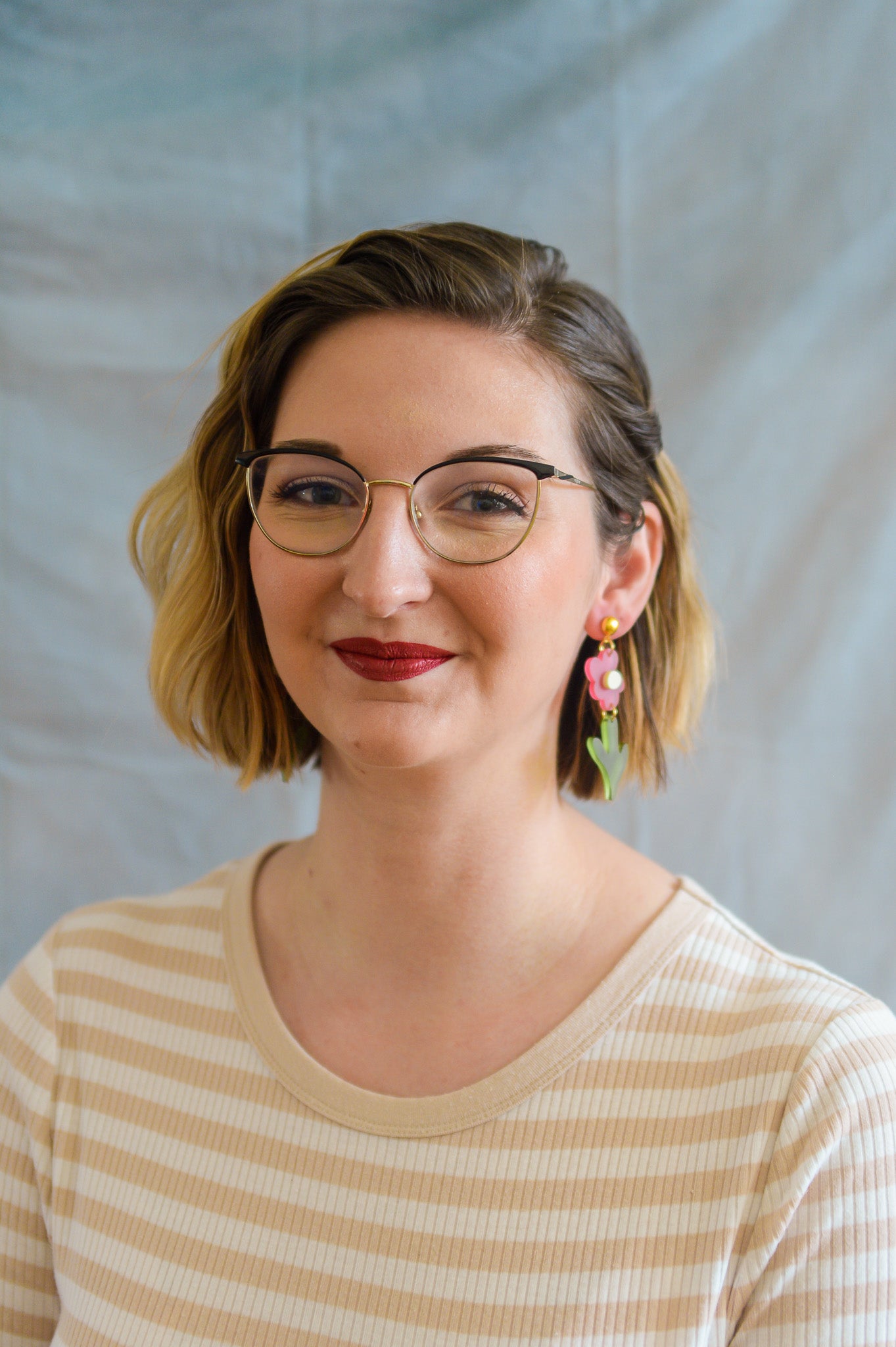 Wild Flower Dangle Earrings