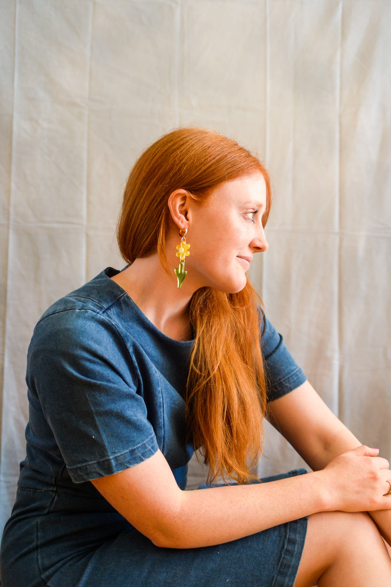 Wild Flower Dangle Earrings