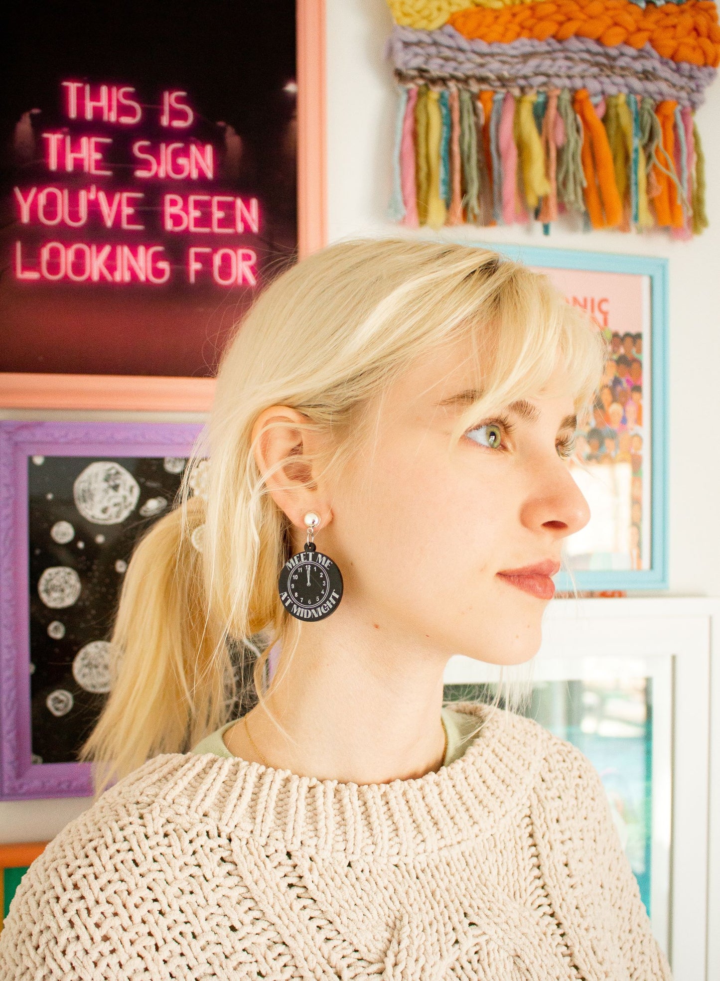 Meet Me at Midnight Taylor Swift Earrings