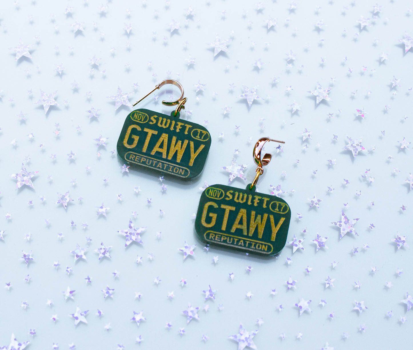 Nothing Good Starts in a Getaway Car Taylor Swift Earrings