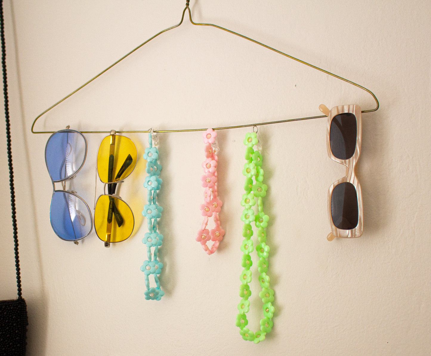 Blue Pastel Flower Necklace