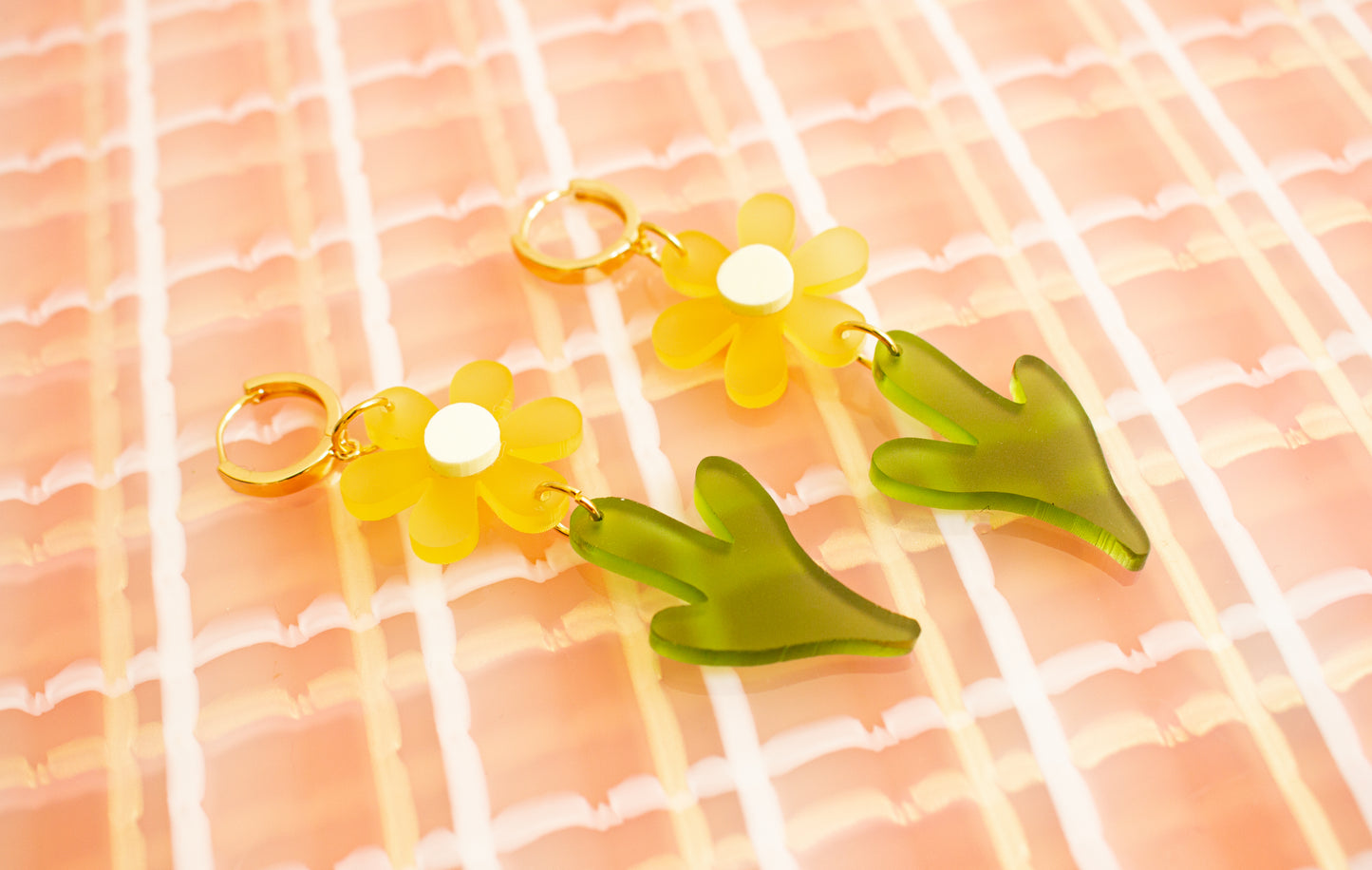 Wild Flower Dangle Earrings