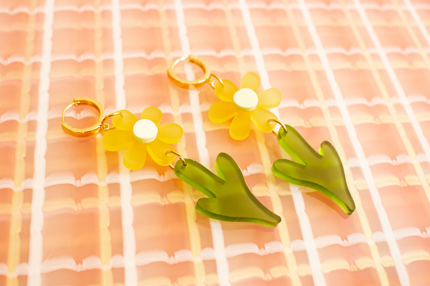 Wild Flower Dangle Earrings