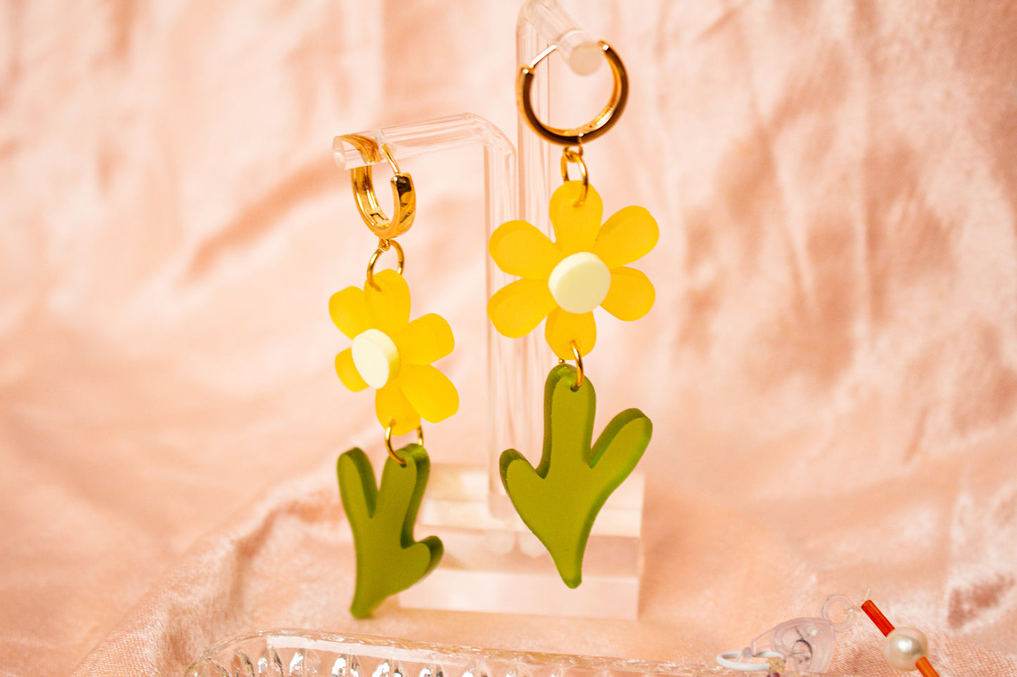 Wild Flower Dangle Earrings