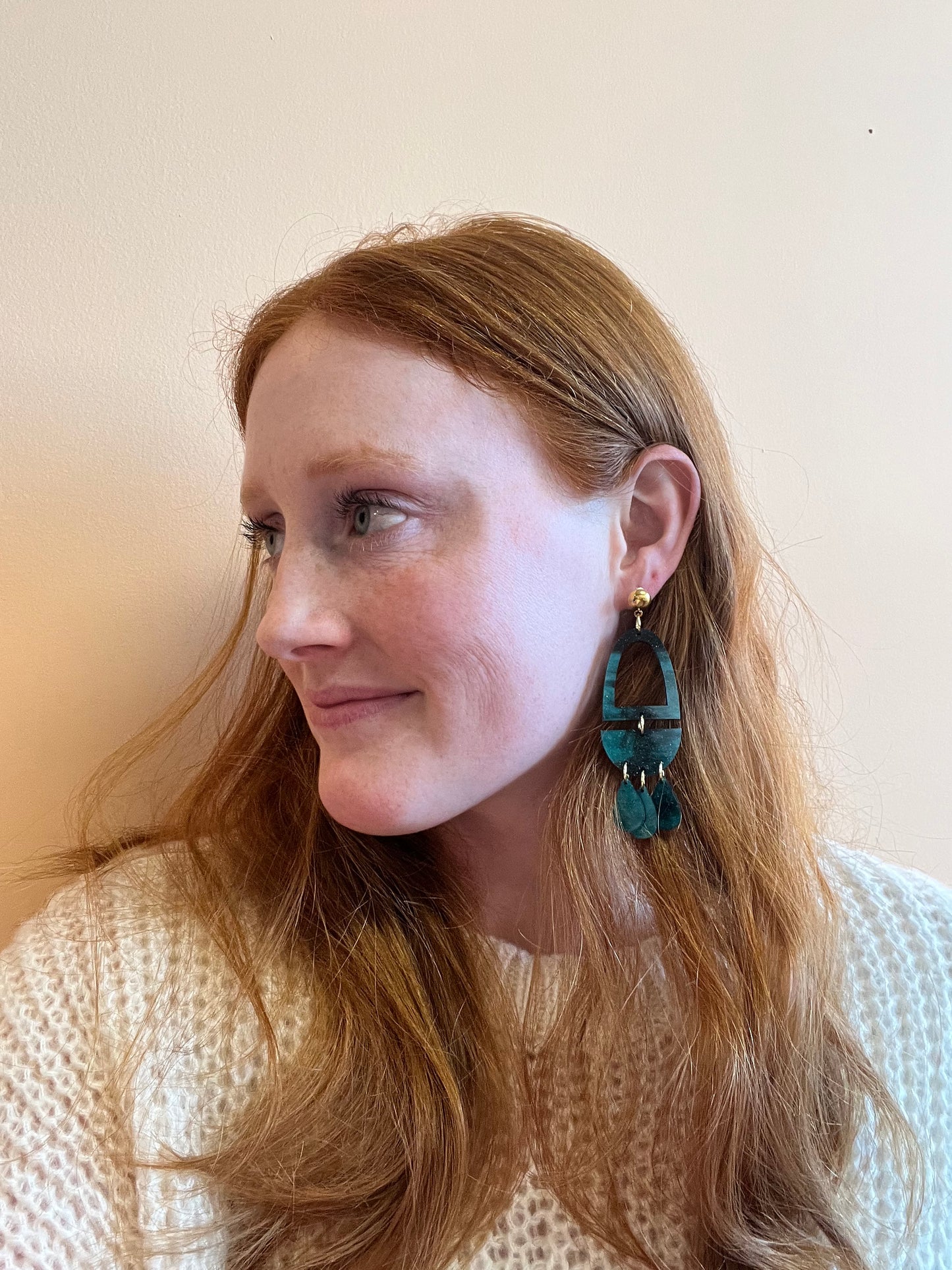 Cheerful Dangle Statement Earrings