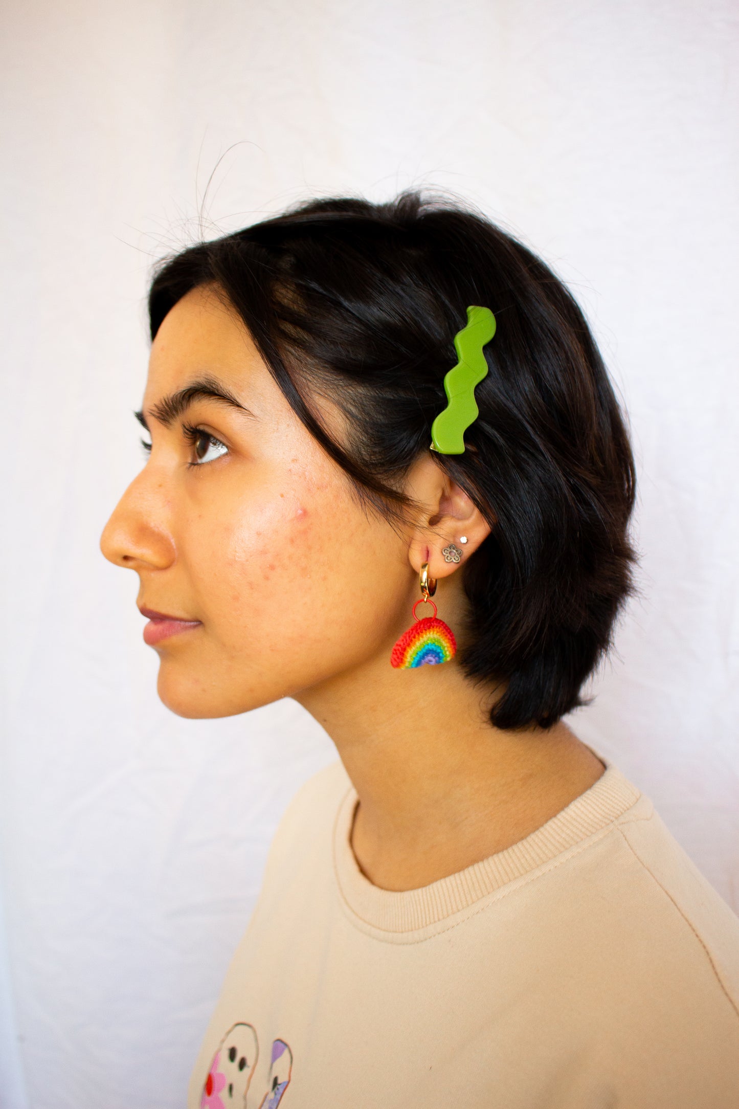 Single Spring-Time Barrettes