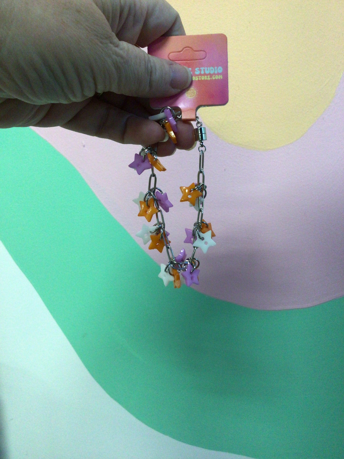 Button bracelet