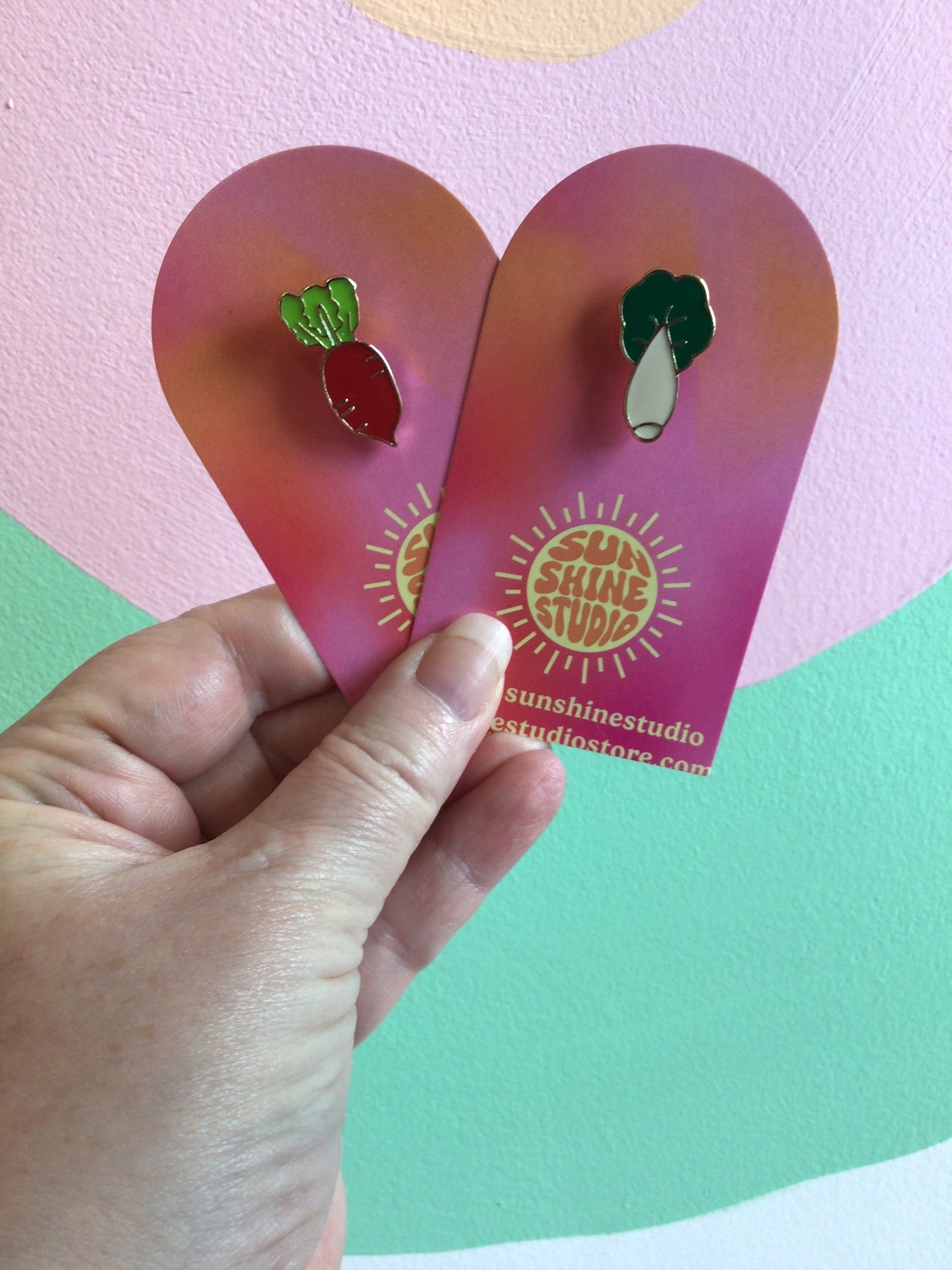 Food Enamel Pins