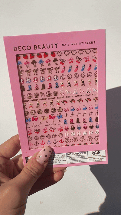 Nail Art Stickers - DISCO RODEO