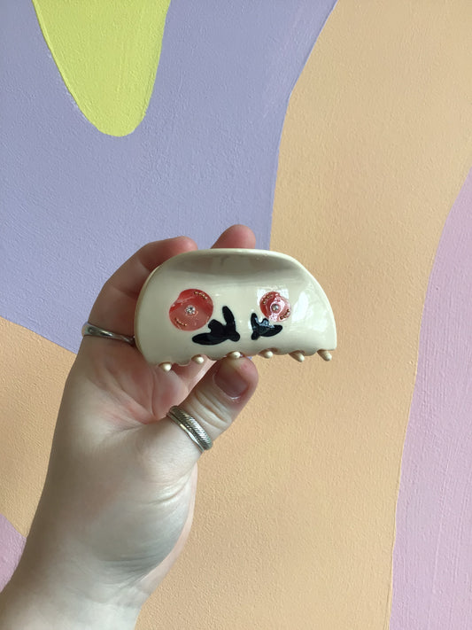 Cutie Floral Hair Claw