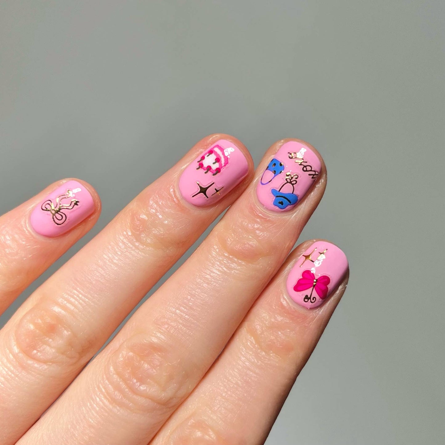 Nail Art Stickers - DISCO RODEO