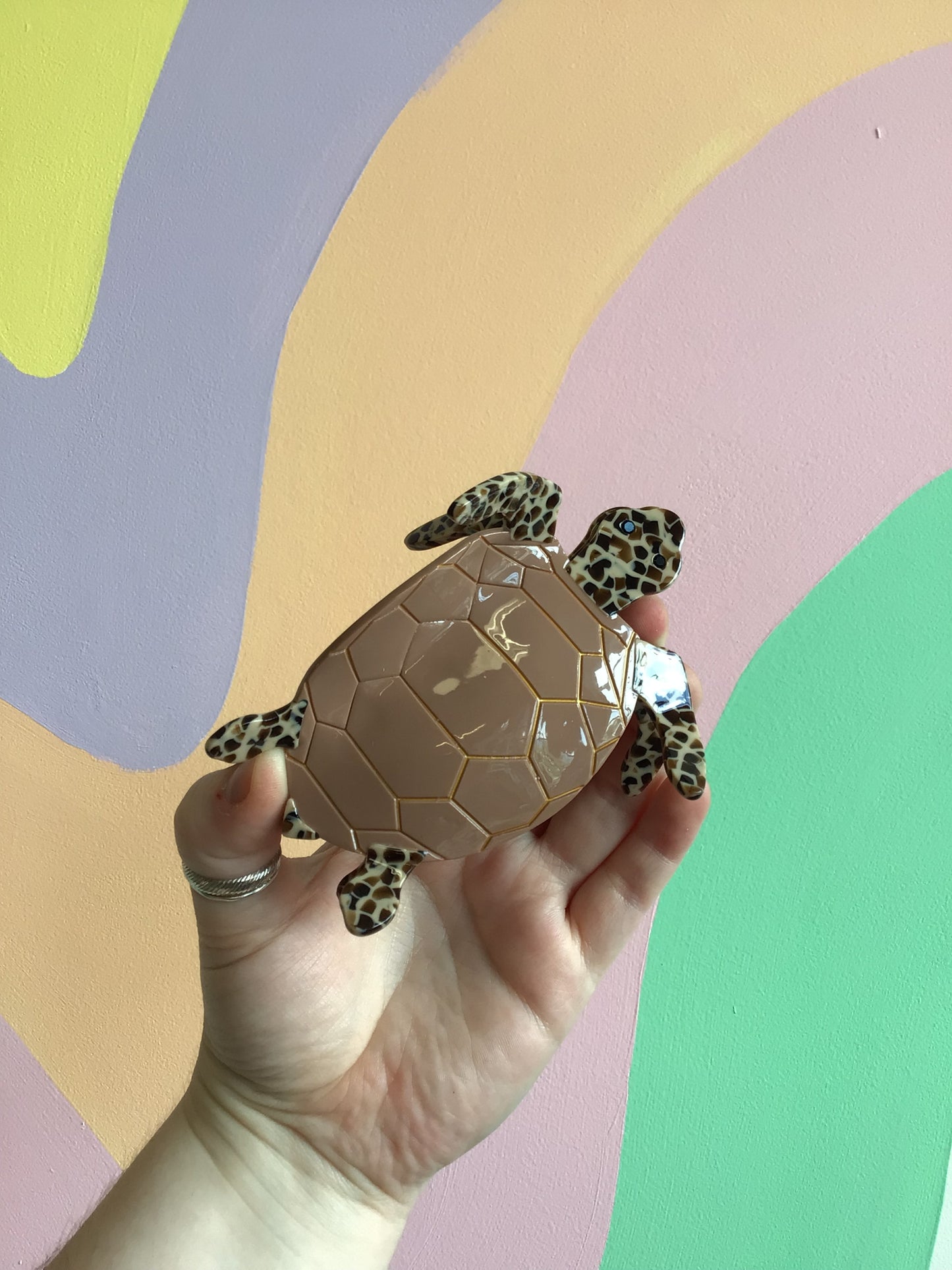 Sea Turtle Hair Claw