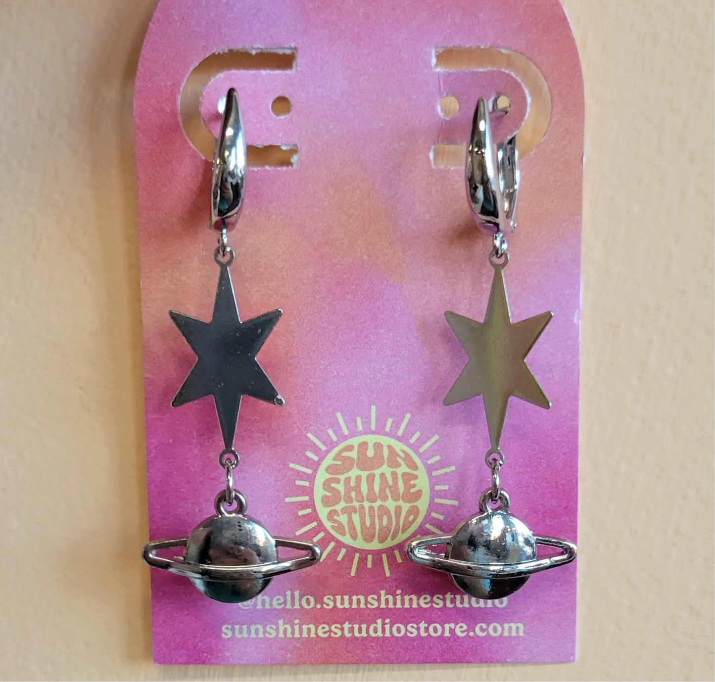 Stellar Planets Dangle Earrings