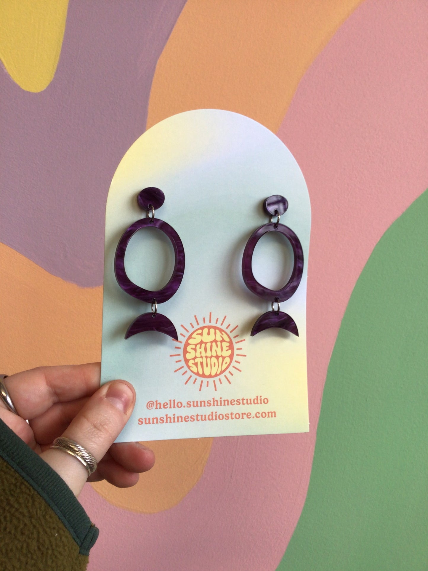 Phases Statement Earrings