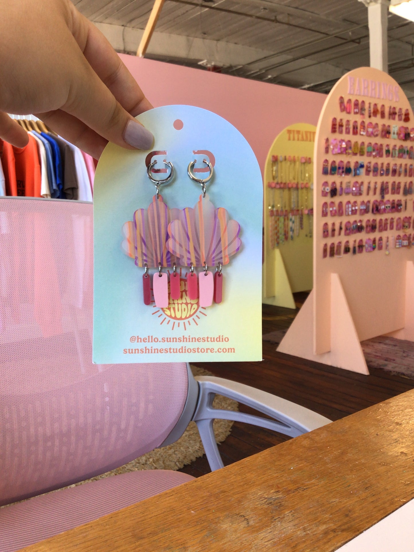 Shell earrings