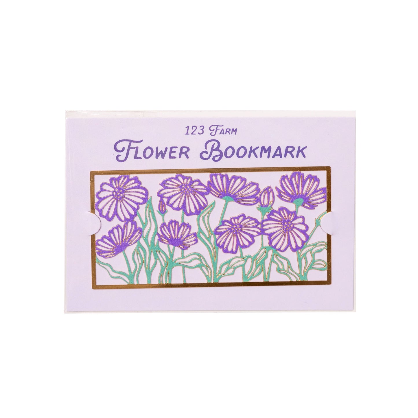 Flower Bookmark – Elegantly Cut Metal Design by 123 Farm