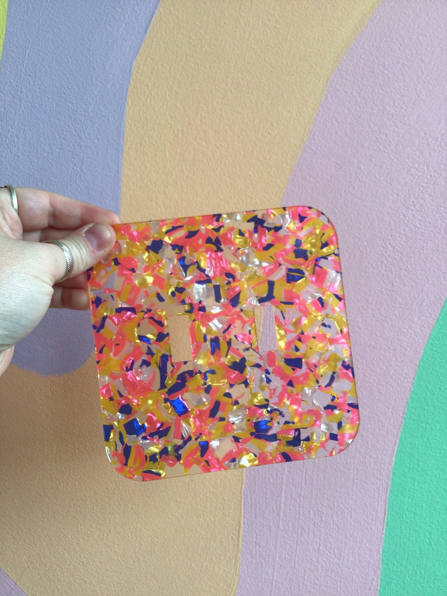 Beachy Terrazzo Outlet Covers