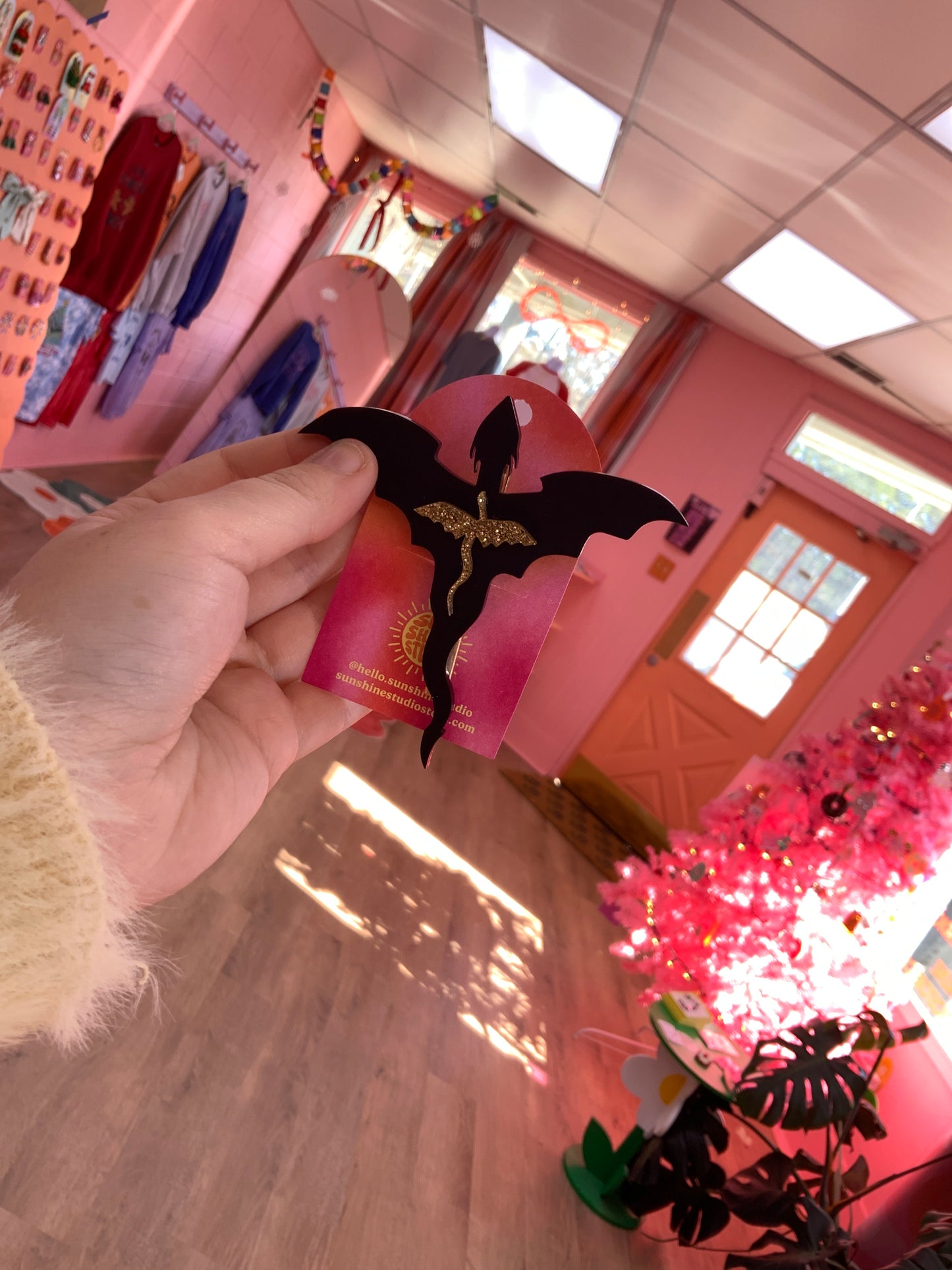 Fourth Wing Dragon Hair Barrette Accessory