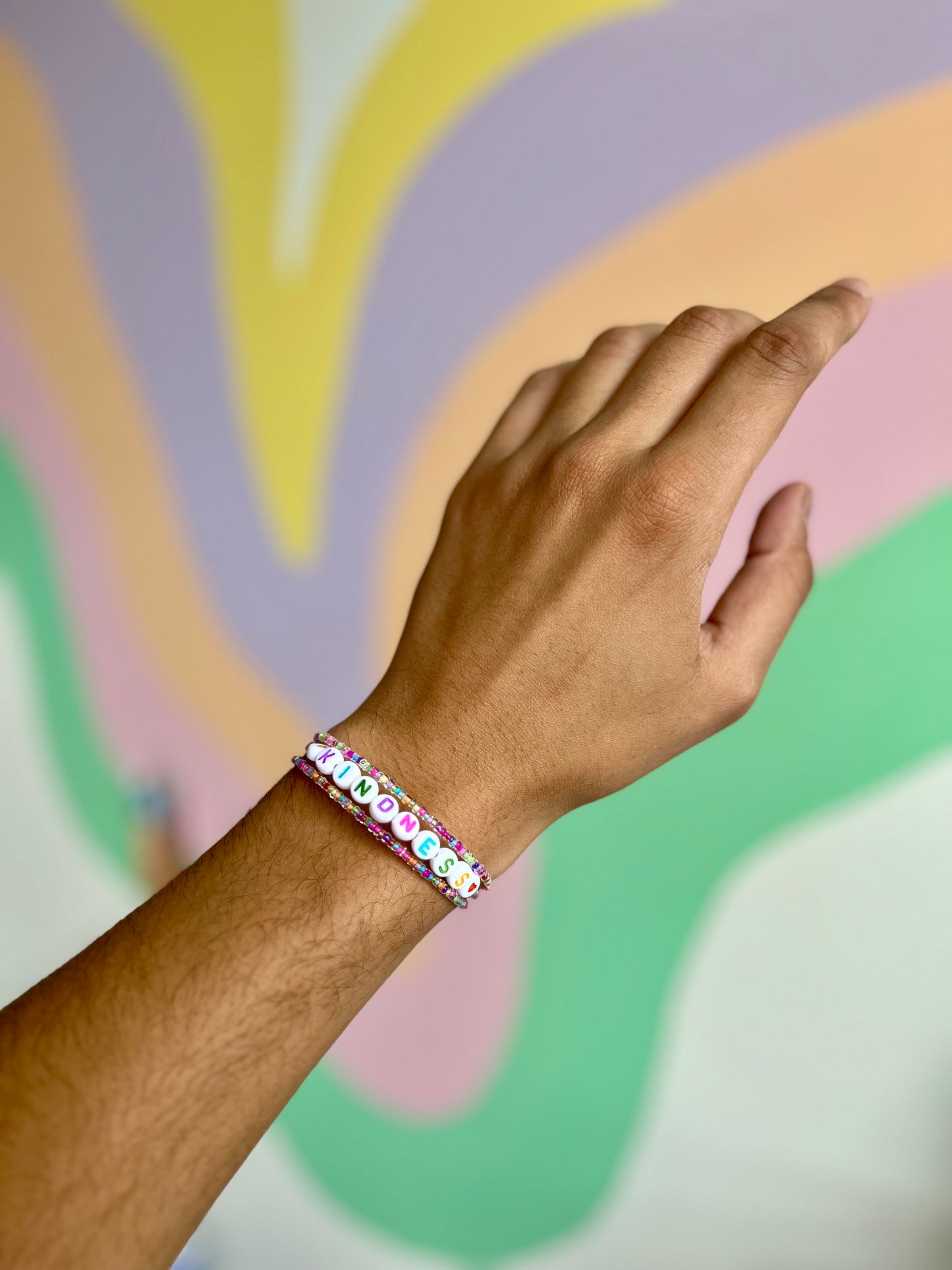 Beaded Wire Bracelet