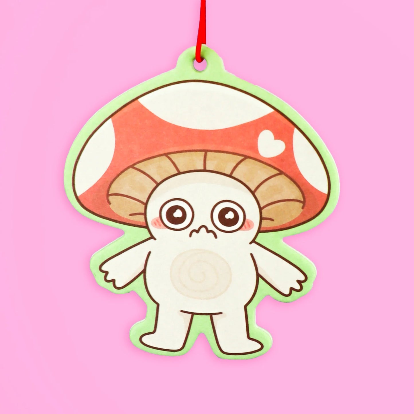 Embarrassed Mushroom Blooming Flower Scented Air Freshener