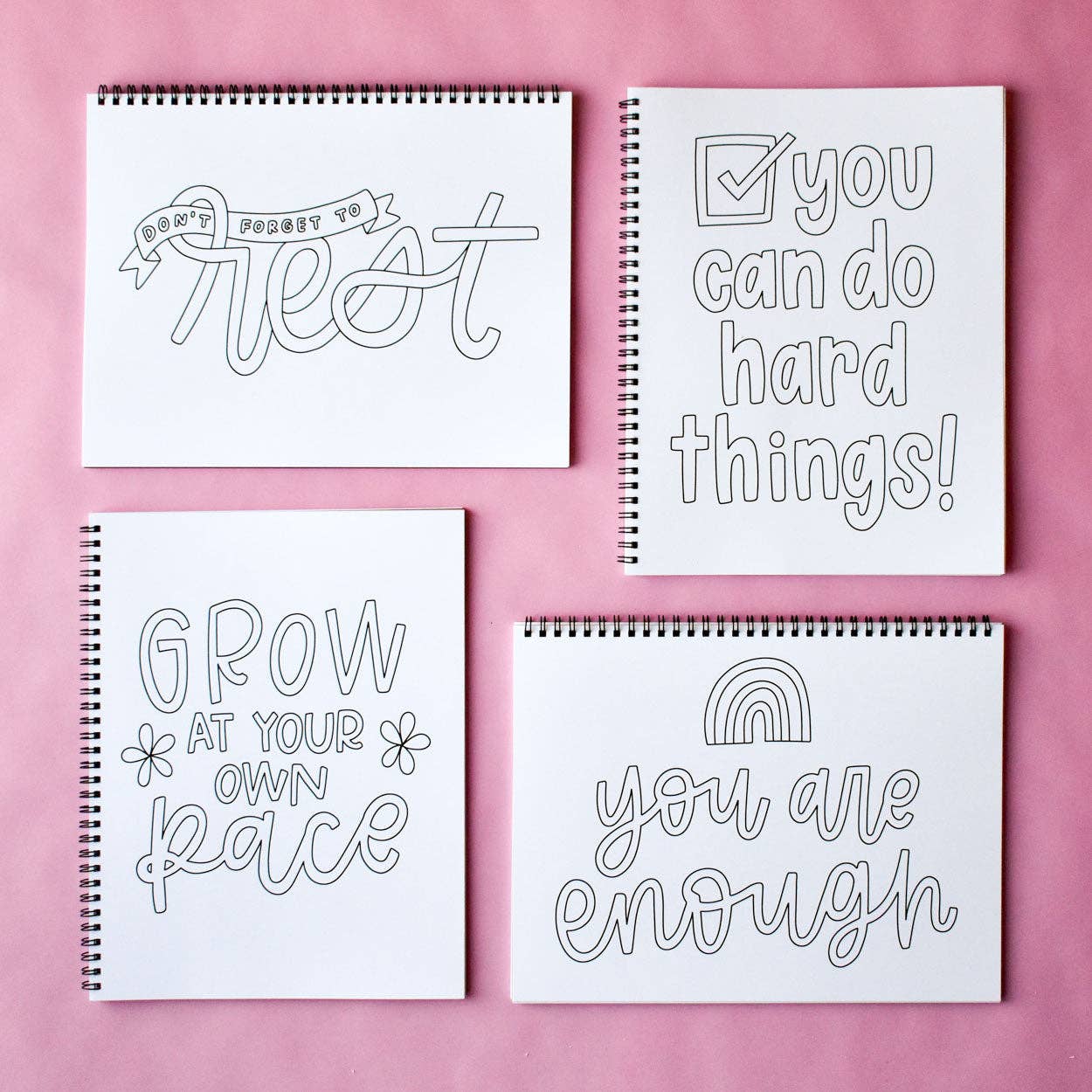 Words To Live By Coloring Book | Quote Coloring Book