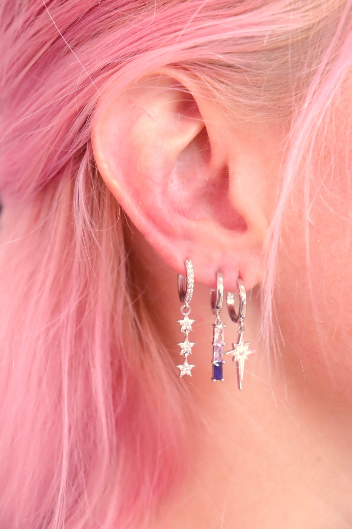 Guiding Star Hoop - Mix and Match Earring