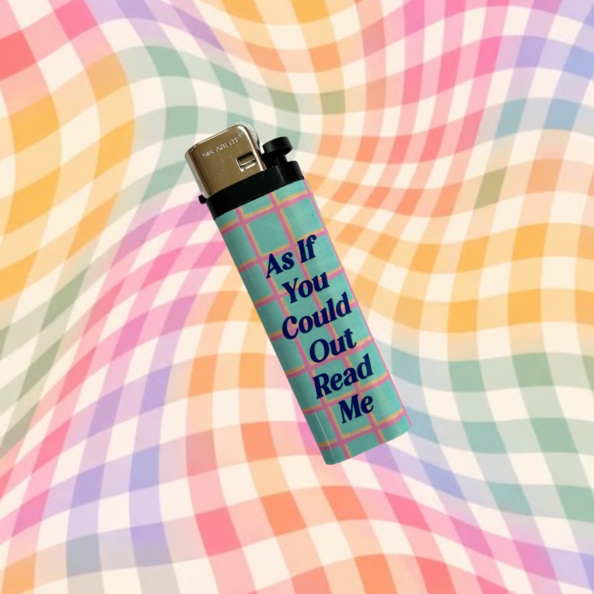 As If You Could Out Read Me Stripes Lighter
