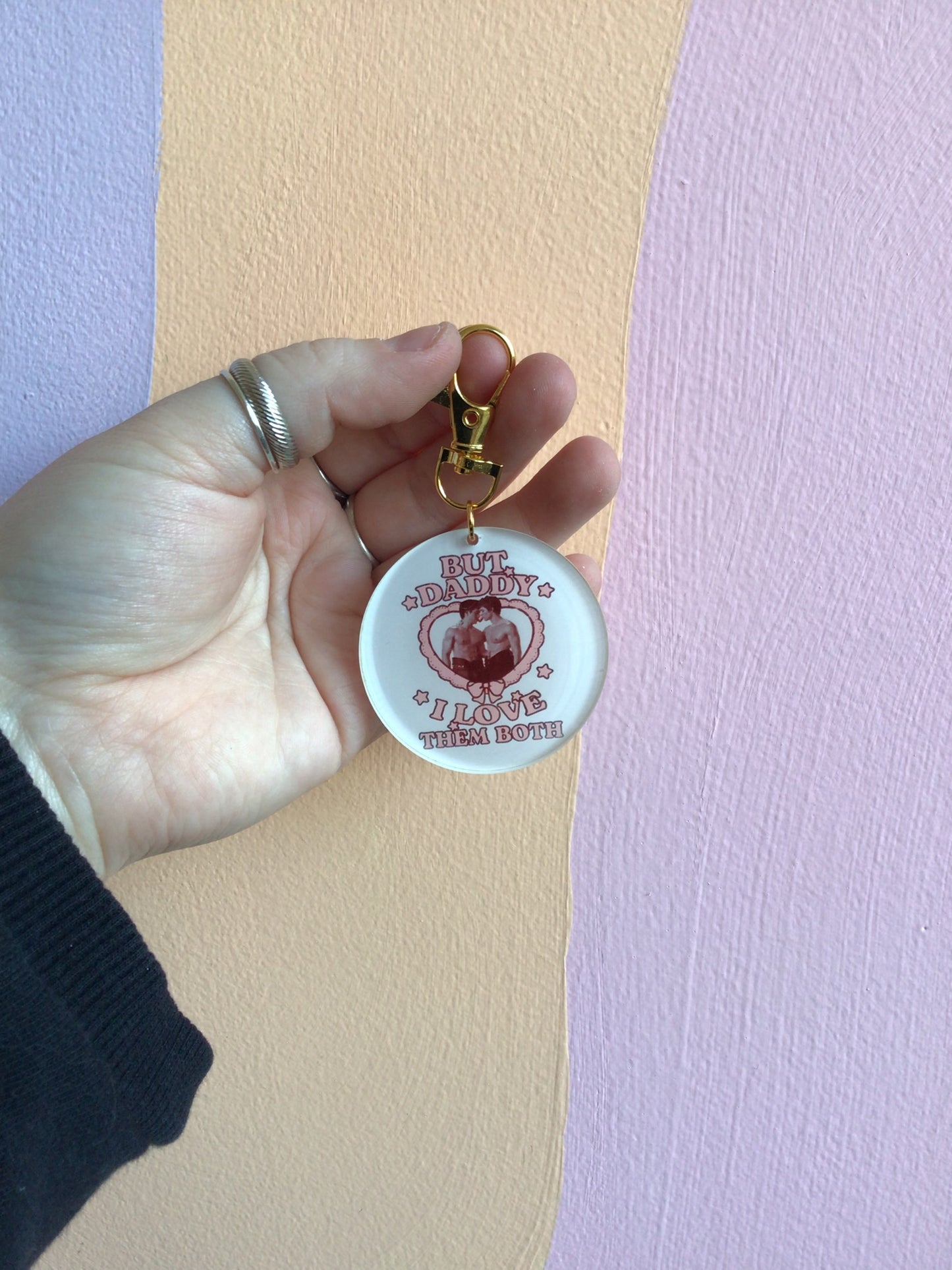 Heated Rivalry Large Acrylic Keychains
