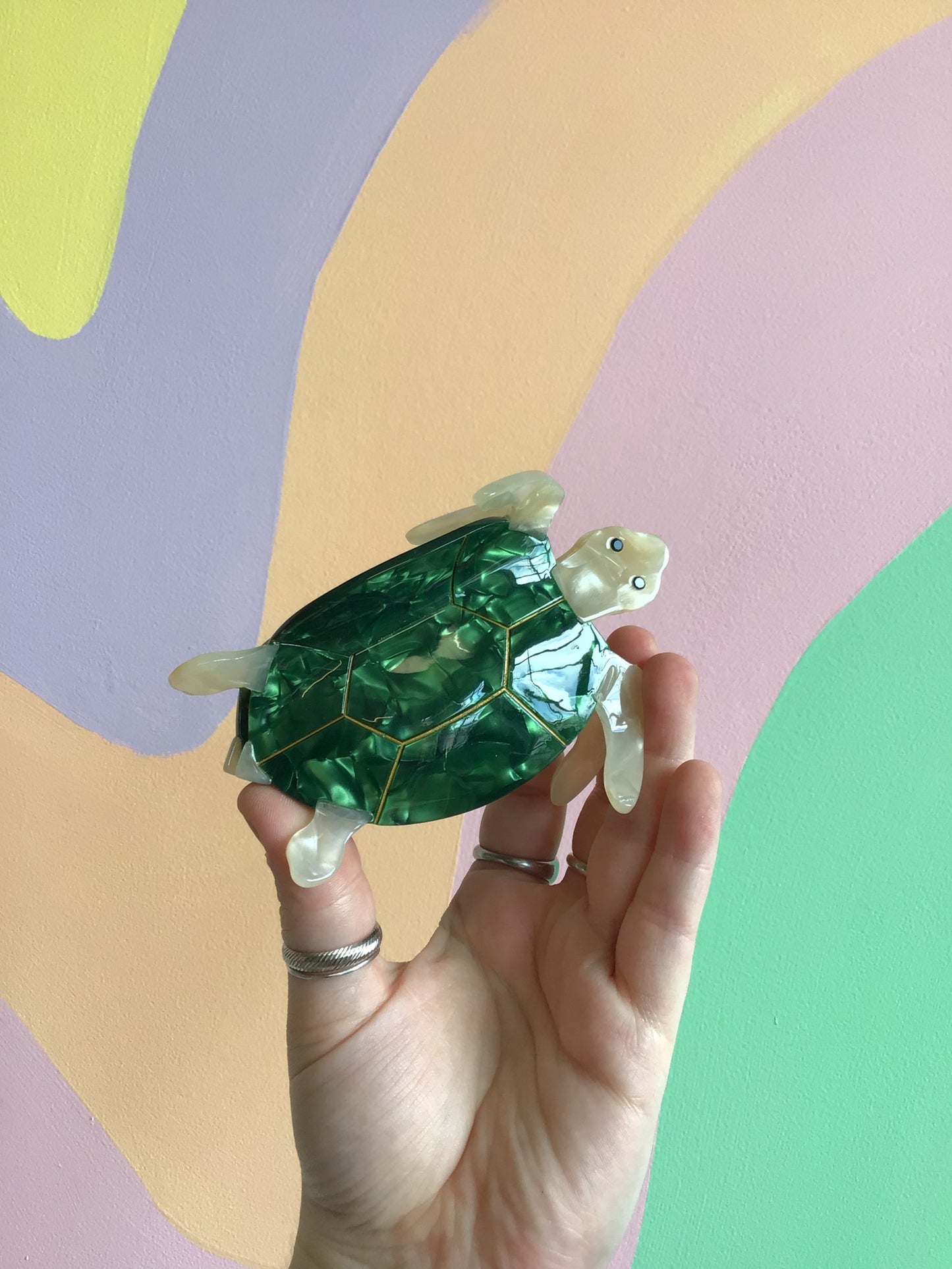 Sea Turtle Hair Claw