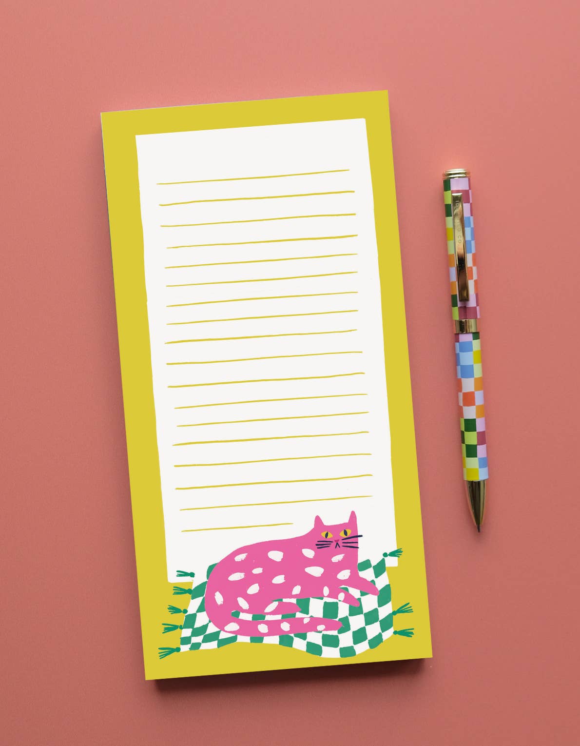 Magnetic Market List Notepad | Kitty
