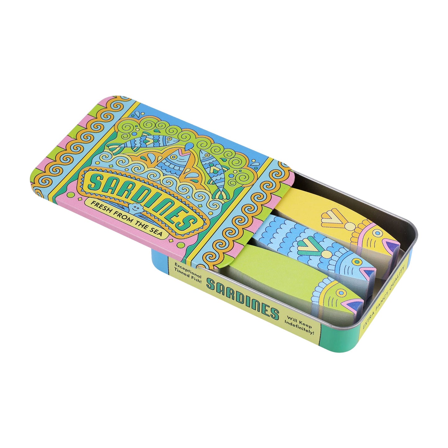 Sardines Fishy Sticky Notes