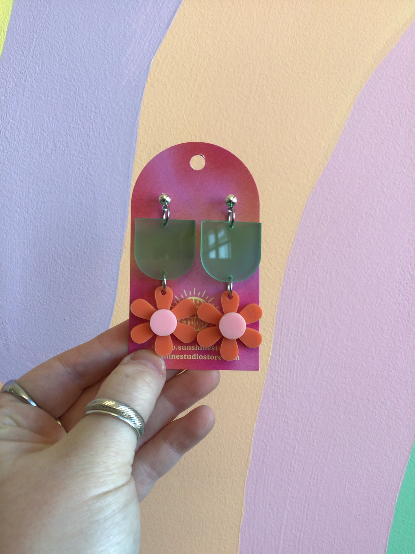 Melon Bloom Dangles