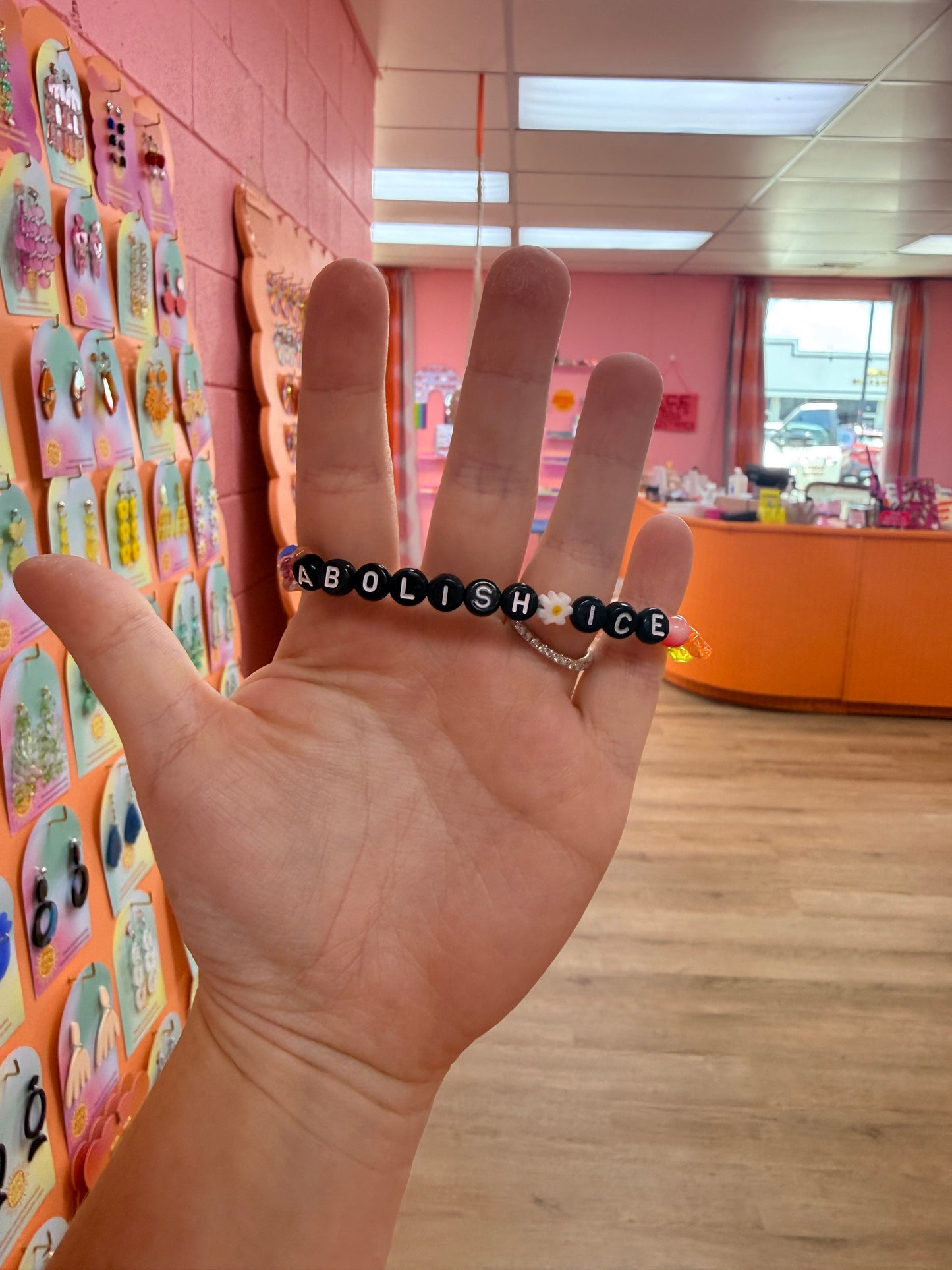 "Abolish ICE" Pride Bracelet