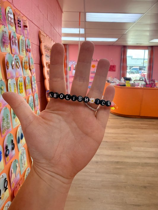 "Abolish ICE" Pride Bracelet
