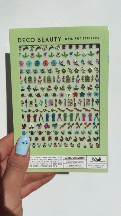 Nail Art Stickers - APRIL SHOWERS