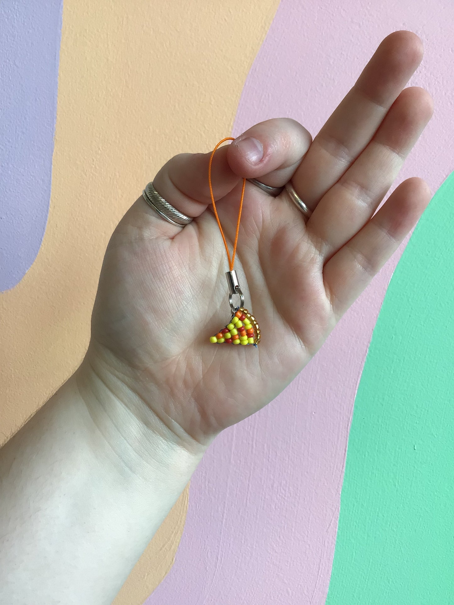 Teeny Beaded Phone/Bag Charms