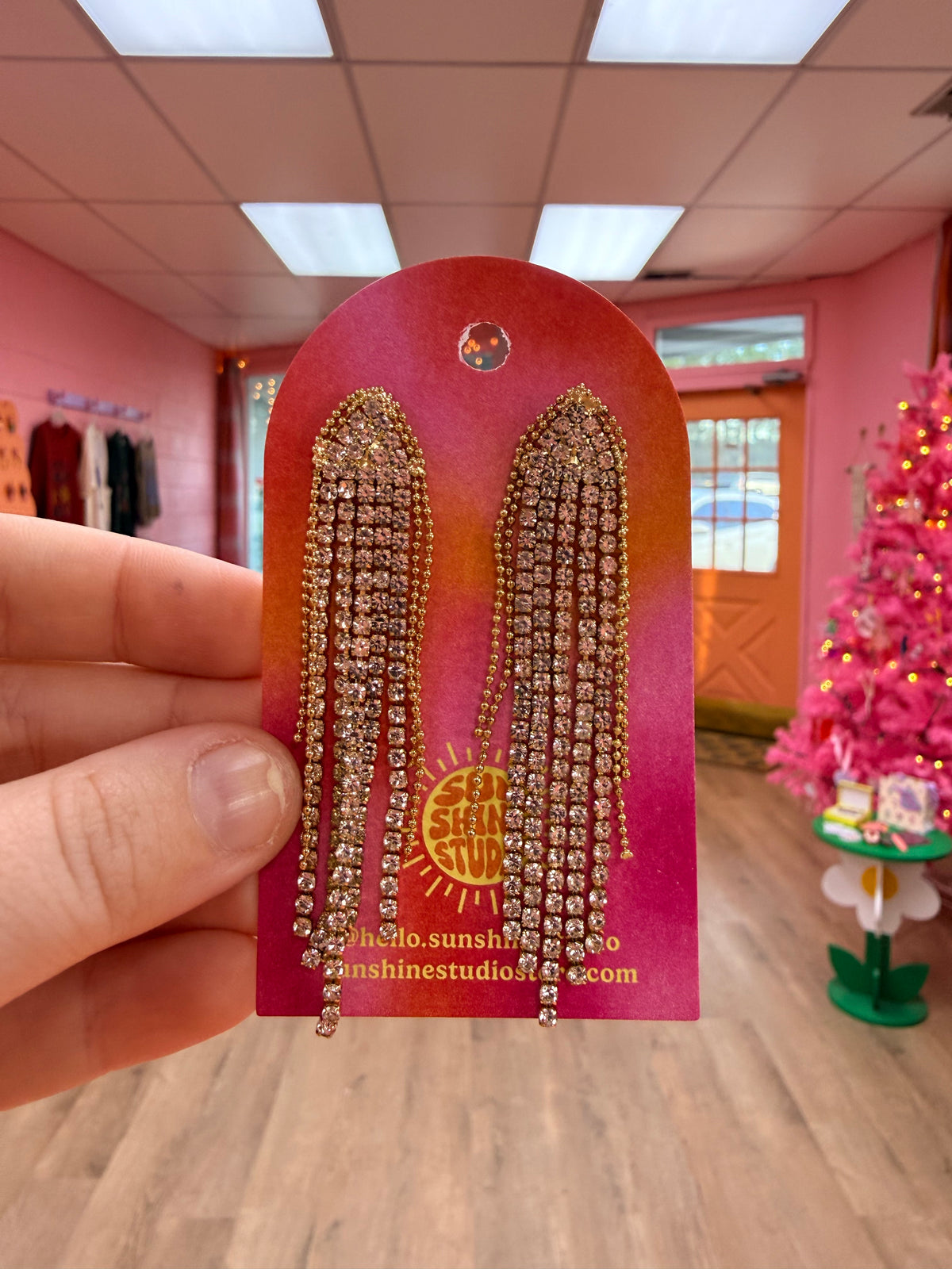 Sparkle Statement Earrings